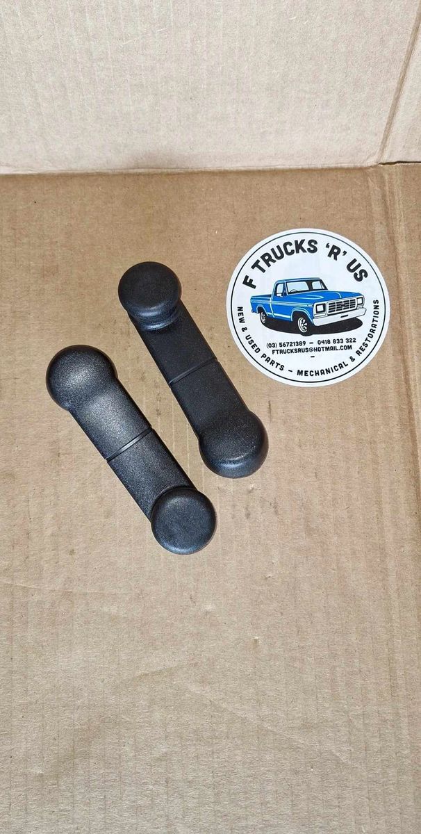 Ford F150 F250 F350 8792 Window Crank Handle Black Pair